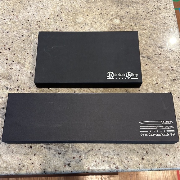 Rhineland Cutlery sets. 2pc carving set & 4pc steak knife - Picture 4 of 4